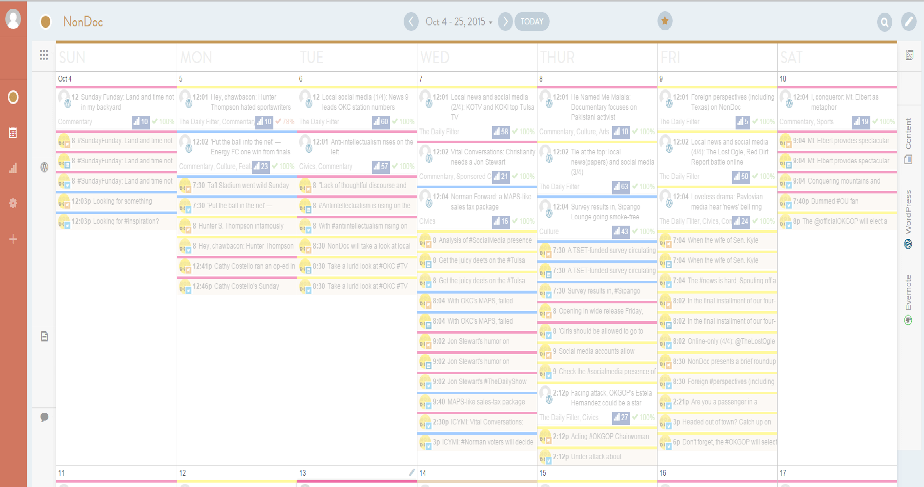 CoSchedule plugin could improve, still crucial for us