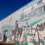 Mural on Housers Furniture building