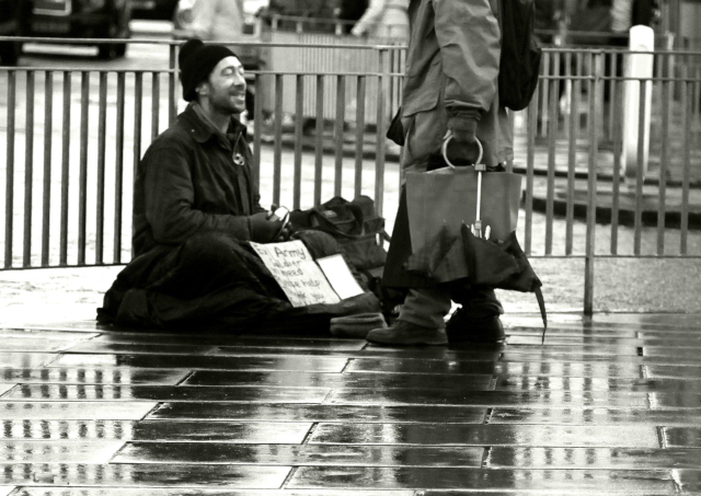 panhandlers