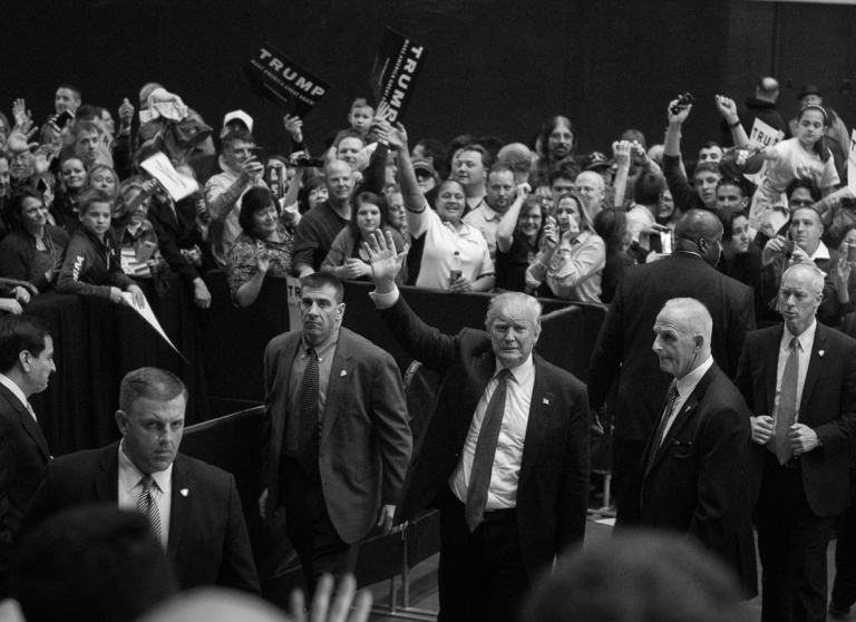 Political Apprentice: Donald Trump puts on a show