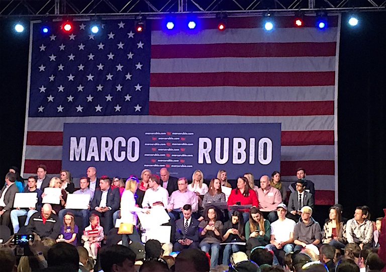 OKC: Marco Rubio throws zingers, kitchen sink at Trump