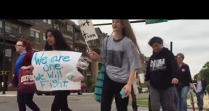 Civil disobedience: Students march to Oklahoma Capitol Oklahoma Capitol