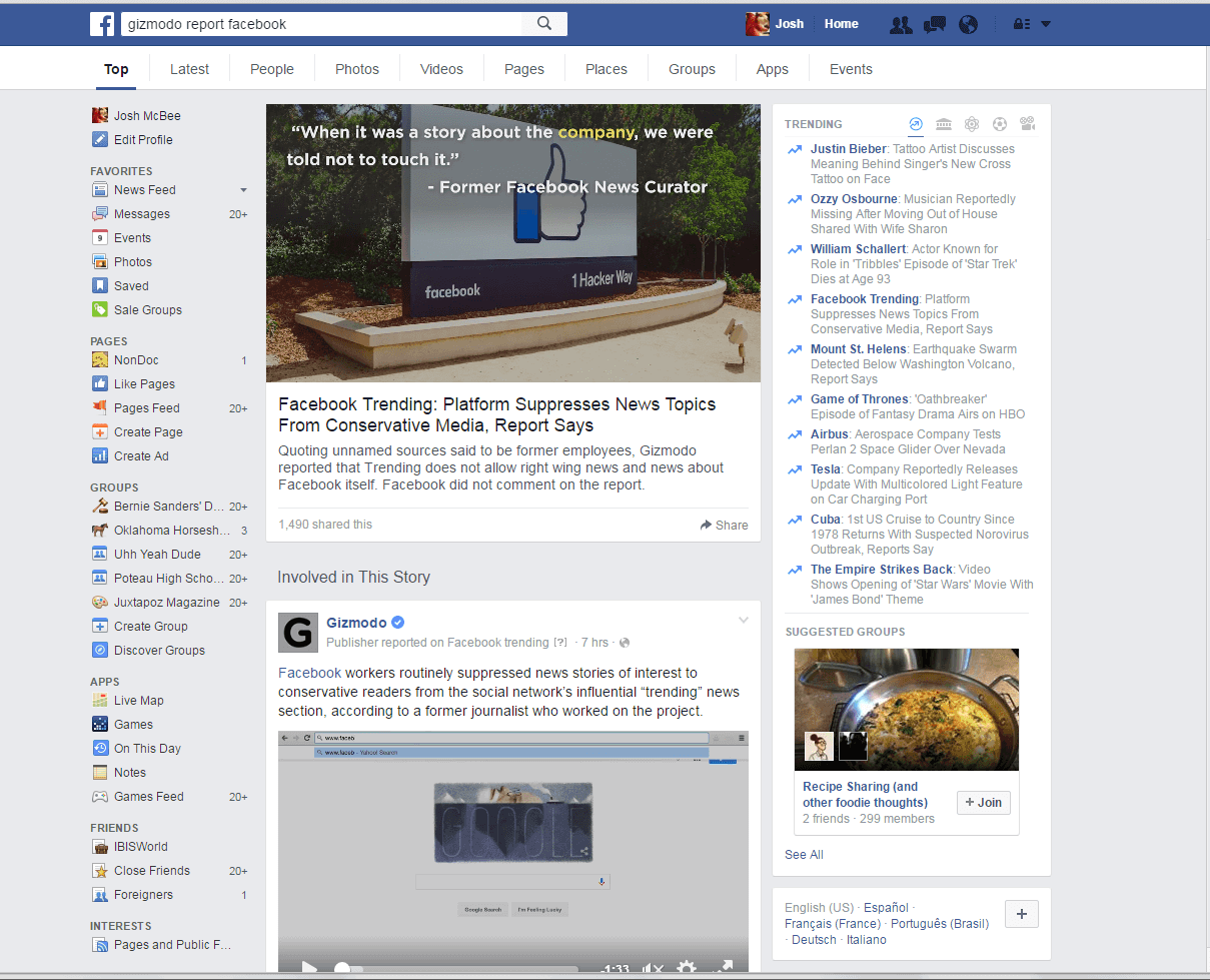 Facebook in journalism: Once news, now distributing it