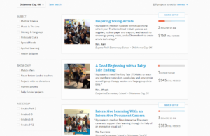 It’s official: OKCPS reduced to promoting fundraisers Donors Choose