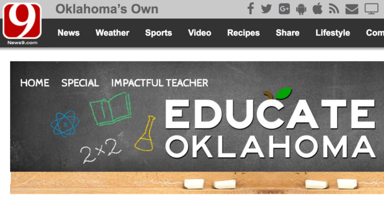 Constructive tone helps News 9 ‘Educate Oklahoma’