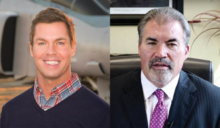 Spectacle in SD 41: Paul Blair, Adam Pugh duke it out