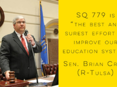 Point: Sen. Brian Crain urges citizens to vote for SQ 779 Vote for SQ 779