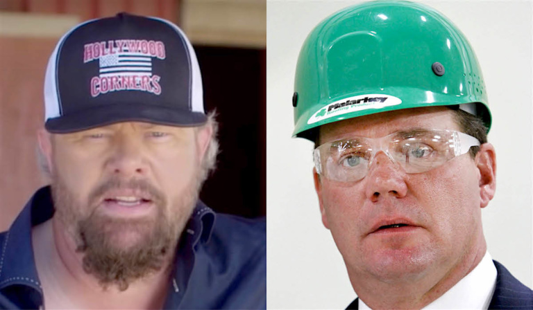 SQ 779: Toby Keith for #oklaed tax, Todd Lamb opposed