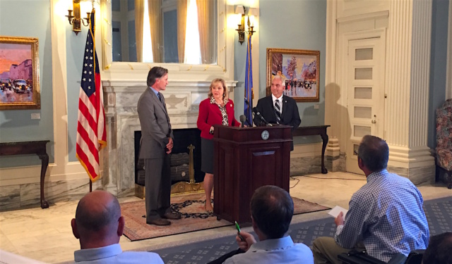 Chris Benge Mike Hunter Mary Fallin