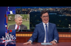 Filter: Colbert crucifies Gary Johnson Gary Johnson