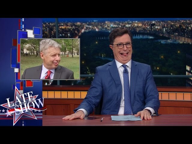 Filter: Colbert crucifies Gary Johnson