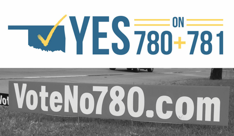Oklahomans pass criminal justice reforms, reject SQ 790