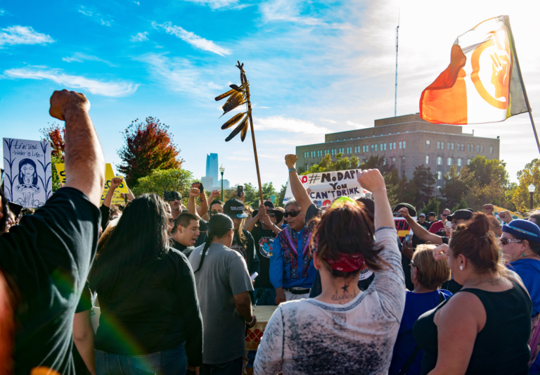 Capitol rally supports Standing Rock ‘water protectors’