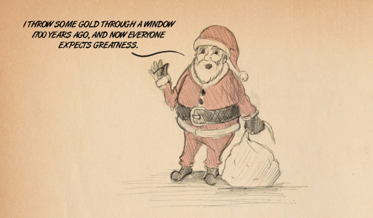 Christmas: Santa saddled with great expectations