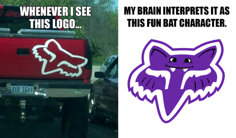 Sundaze: The bat logo and the palm tree