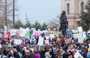Fears for democracy, daughters highlight Women’s March Women's March
