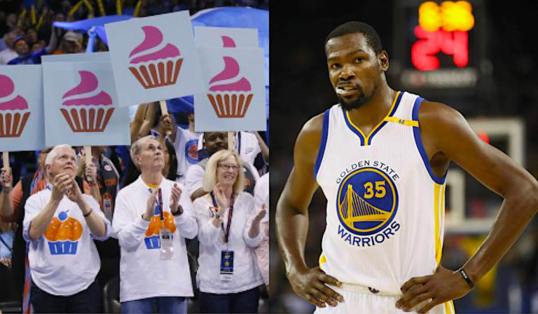 Tiny violin: Kevin Durant, Warriors have hurt feelings