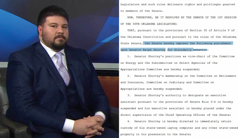Ralph Shortey’s Senate suspension is latest lurid drama