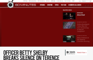Want to watch 60 Minutes’ piece on Terence Crutcher? So do we. 60 Minutes