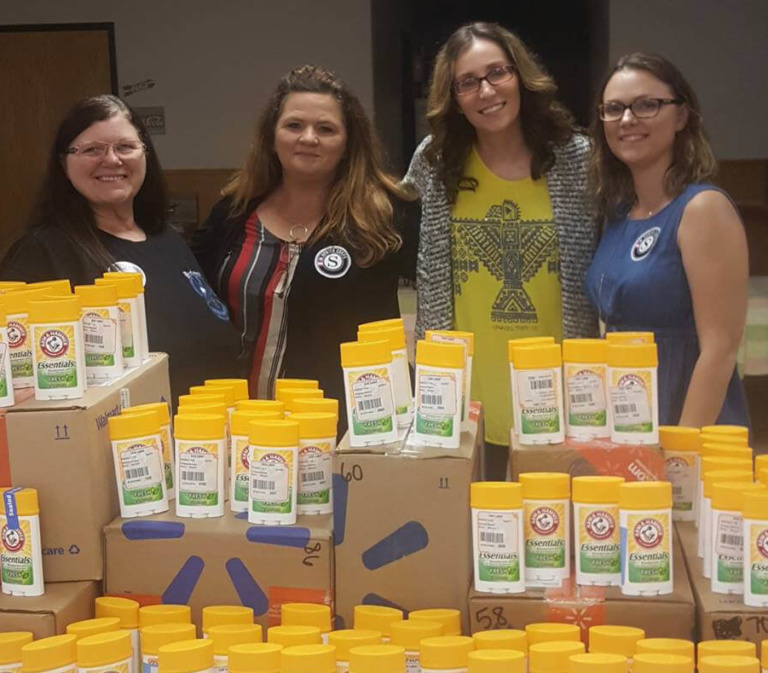 Shark Tank business donates deodorant to rural OK