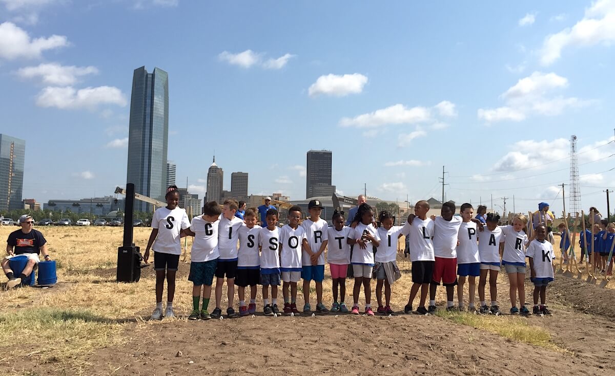 What’s in a name? ‘Scissortail Park’ breaks ground