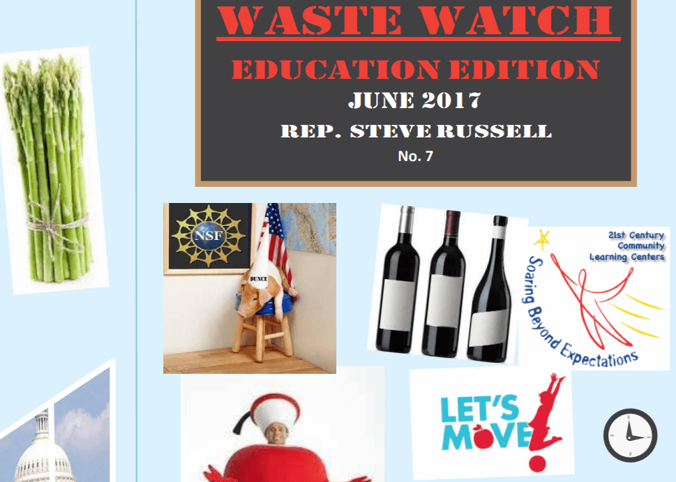 U.S. Rep. Russell’s Waste Watch report a ‘publicity stunt’