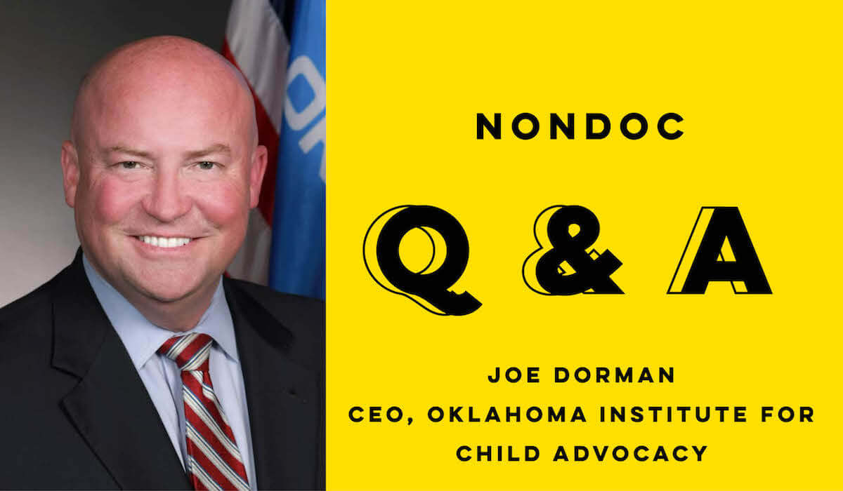 Joe Dorman: Oklahoma needs ‘more opportunities for kids’