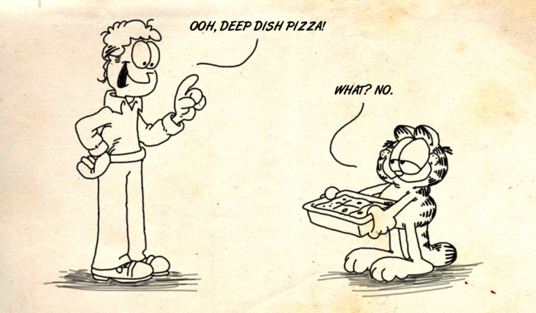 One man’s pizza is another cat’s lasagna