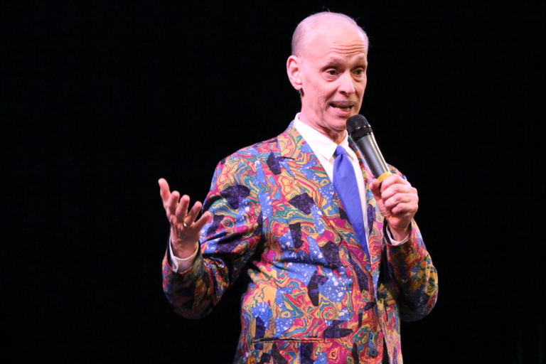 John Waters shares This Filthy World at Momentum Ada