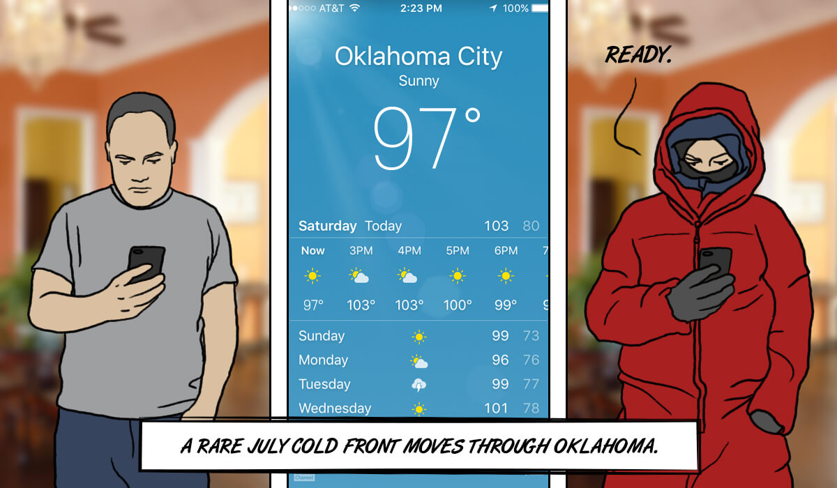 Sundaze: Looking forward to a July cold front