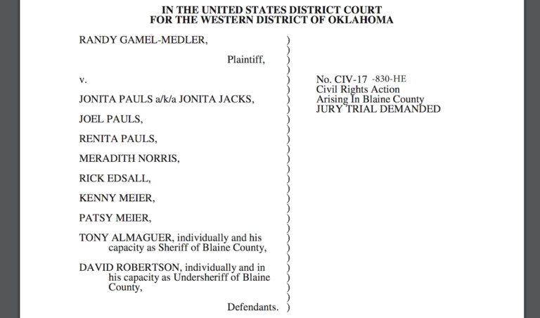 Blaine County lawsuit alleges heinous hate crimes
