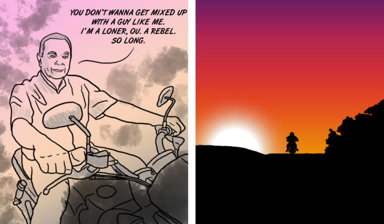 David Boren rides off into the sunset