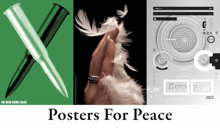 Posters for Peace connects Stillwater, Tehran