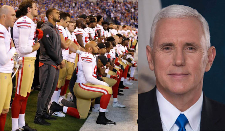 Editorial: Mike Pence shows hypocrisy leaving NFL game