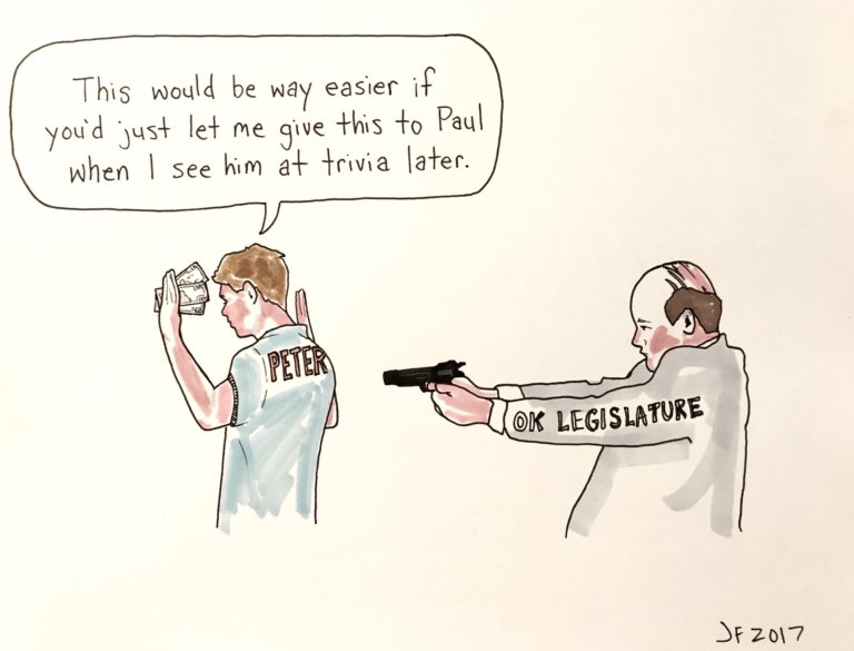 Oklahoma Legislature: Robbing Peter to pay Paul
