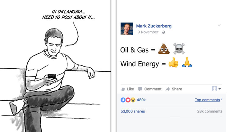 Mark Zuckerberg could have simply used emojis