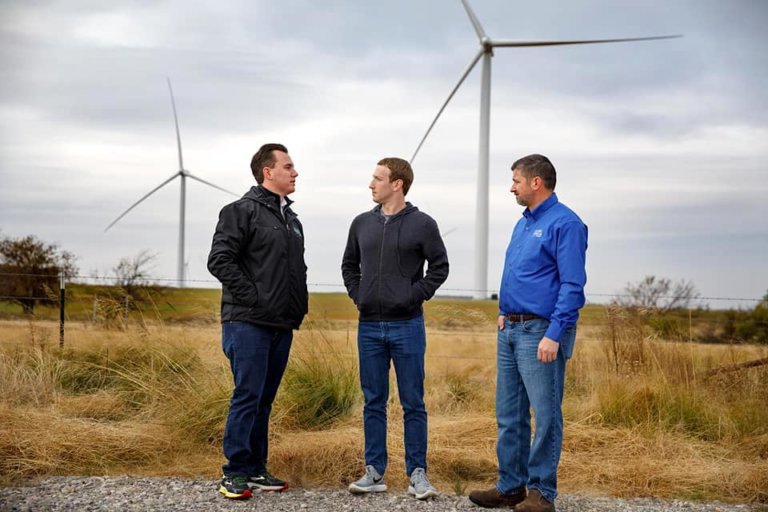 Mark Zuckerberg visits Oklahoma, compares wind and petroleum