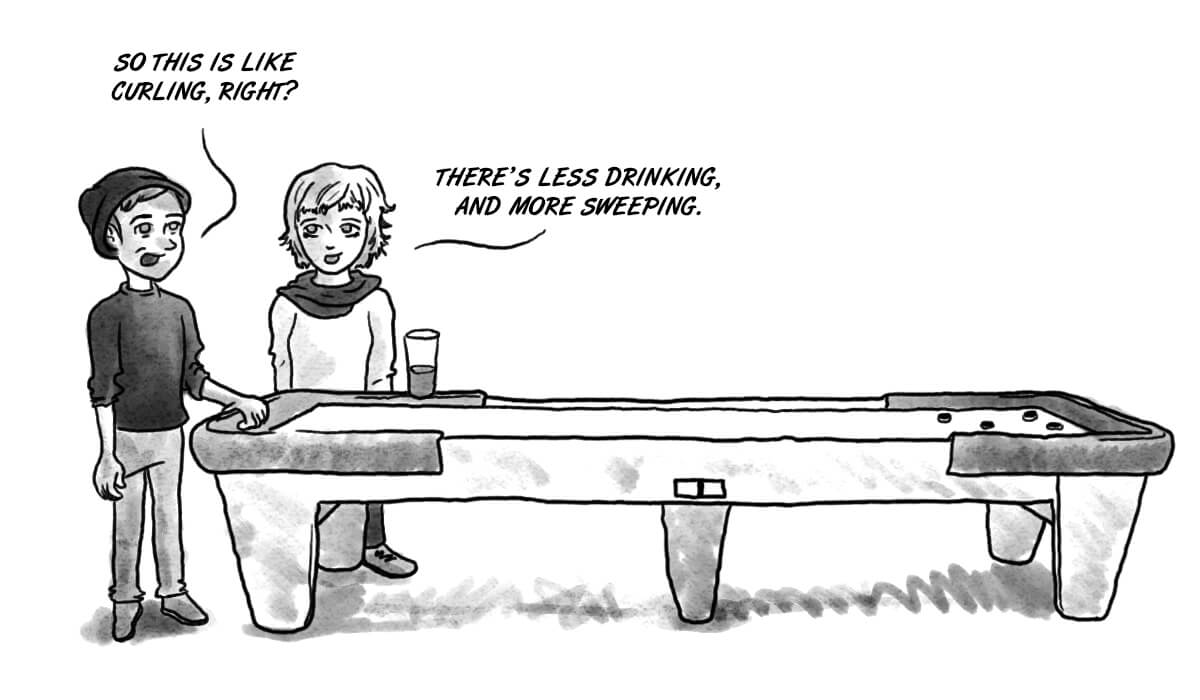 Winter Olympics: The case for shuffleboard over curling