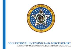 Fallin makes executive order on occupational licensing Occupational Licensing