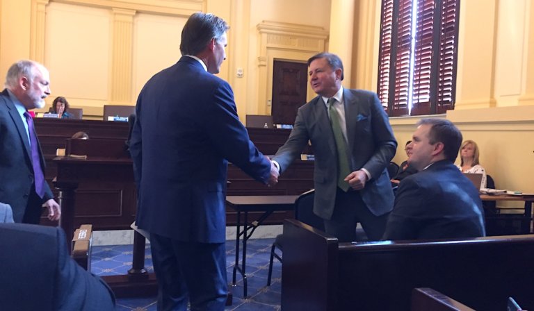 Mike Hunter, attorneys rebut residency challenge with colonoscopy talk