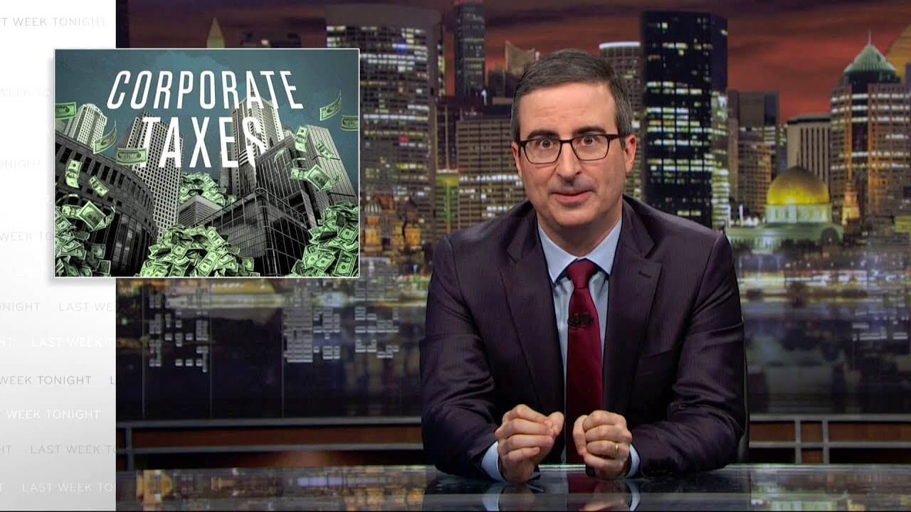 Ease your Tax Day blues with John Oliver’s report on corporate taxes