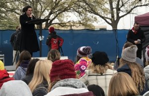 During walkout, Edmond students attend class at Capitol walkout
