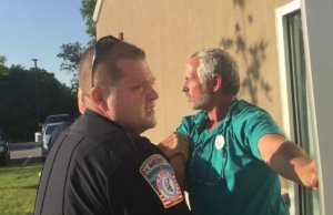 Rogers County Sheriff Scott Walton ejects Chip Paul from SQ 788 forum Scott Walton