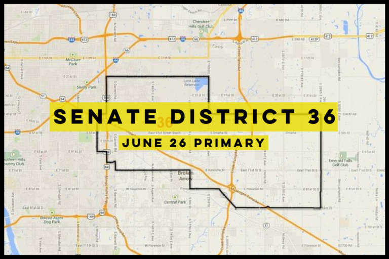 SD 36: Trump allies, #oklaed friends and a tax commission attorney