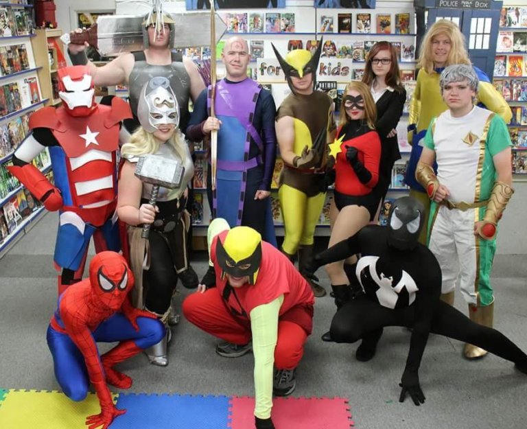 Comics shop aims to super-charge interest in reading