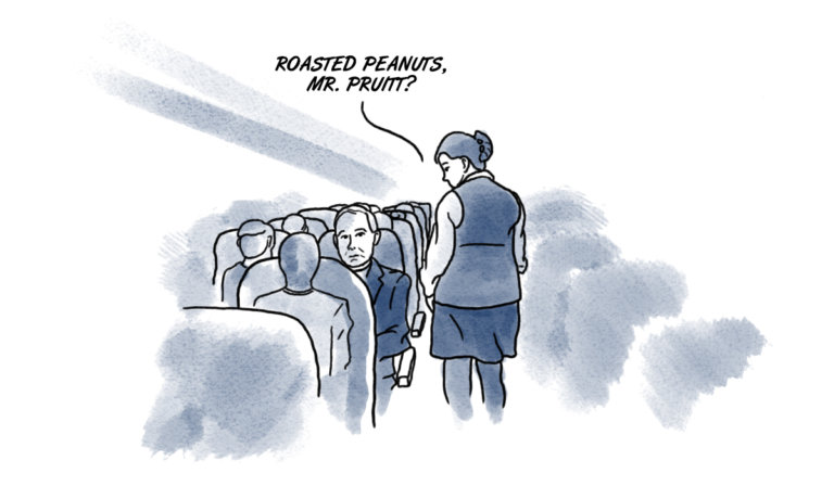 Scott Pruitt’s climate has changed