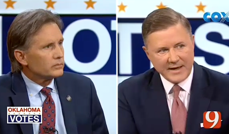 Debate: Voters see Hunter, Drummond in action