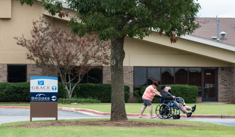 Expecting federal windfall, cities buy nursing homes