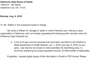 Editorial: Health Department should honor open records requests