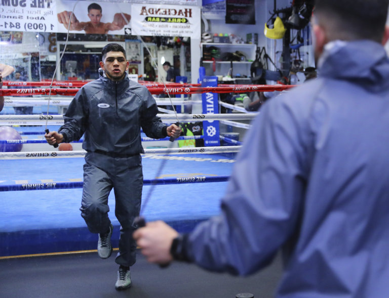 OKC’s Saucedo trains intensely ahead of Friday’s fight
